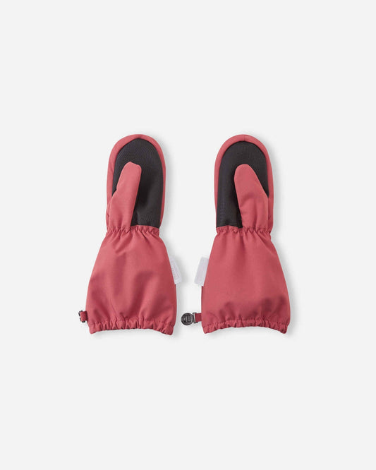 Reima Apuna ReimaTec Children's Mittens in Red Clay – Product Shot
