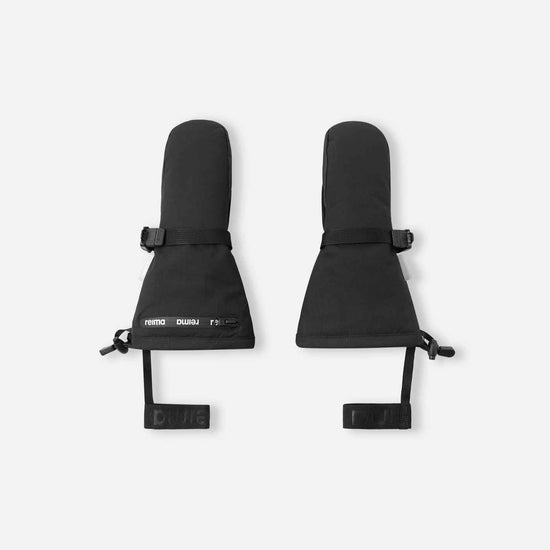 Reima Snoukka ReimaTec Kids' Mittens – Black – View 1
