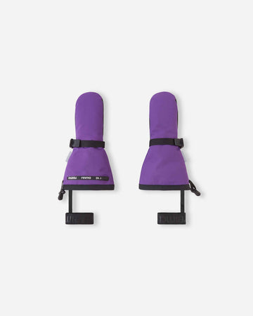 Reima Snoukka ReimaTec Children's Mittens – Plum Purple – View 1