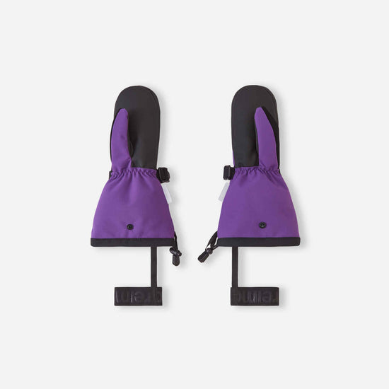 Reima Snoukka ReimaTec Children's Mittens – Plum Purple – View 2