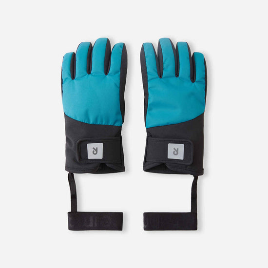 Guantes ReimaTec de Reima Hanska para niños – Azul acuático – Vista 1