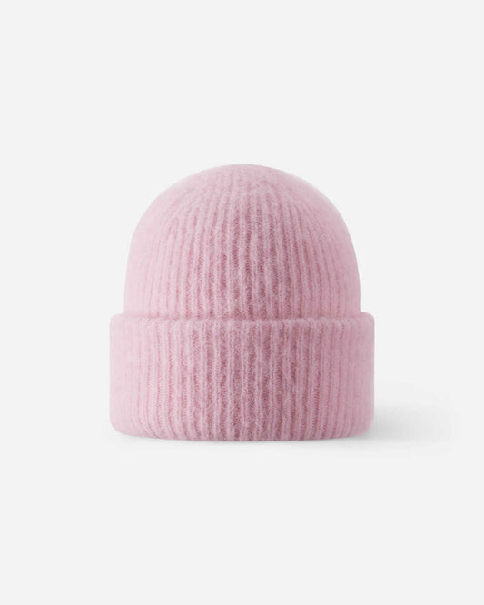Gorro Reima Huippu de alpaca y merino para niños – Rosa pálido – Vista 1