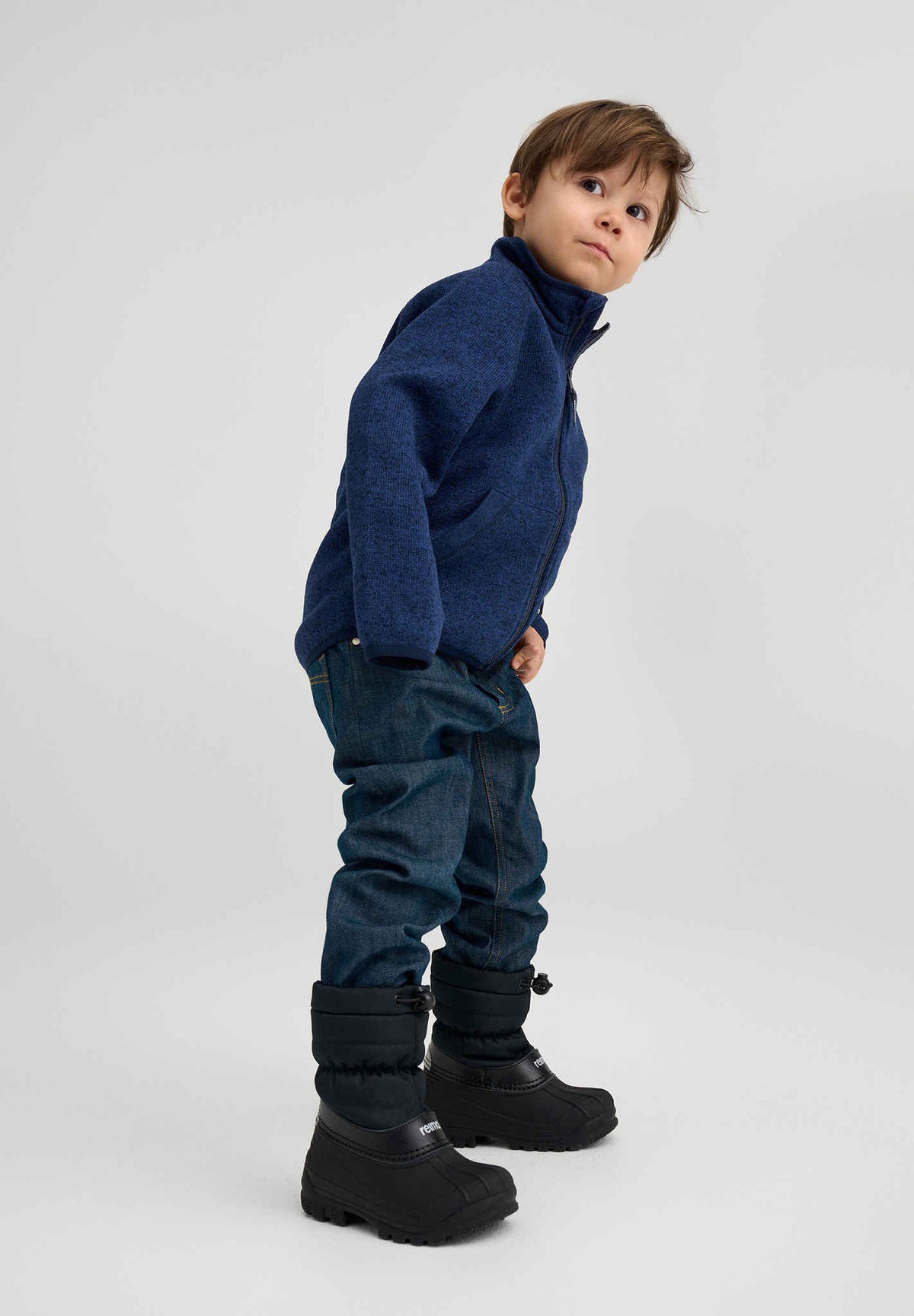 Reima Nefar Children's Winter Boots – Black – View 9