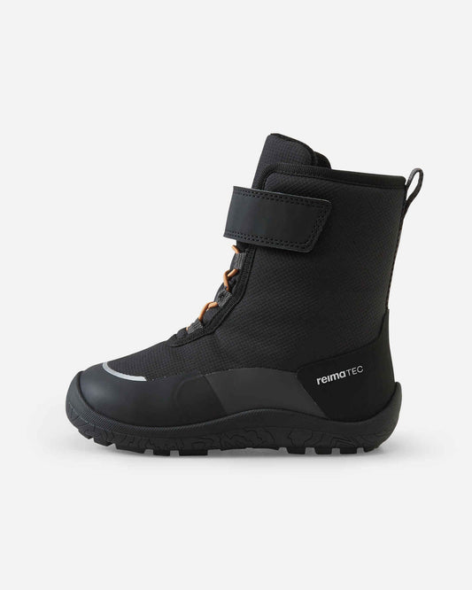 Reima Talvella Kids Barfuß-Winterstiefel in Black