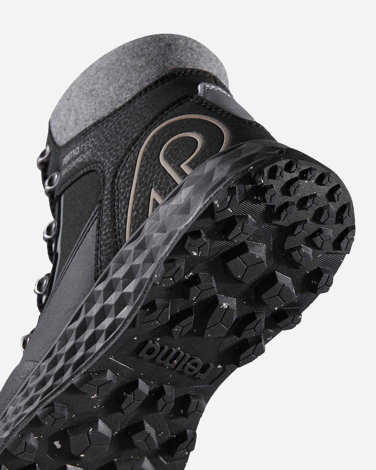Bottes d'hiver Reima Hallava Lace ReimaTec pour enfants, noires – Vue Packshot 7