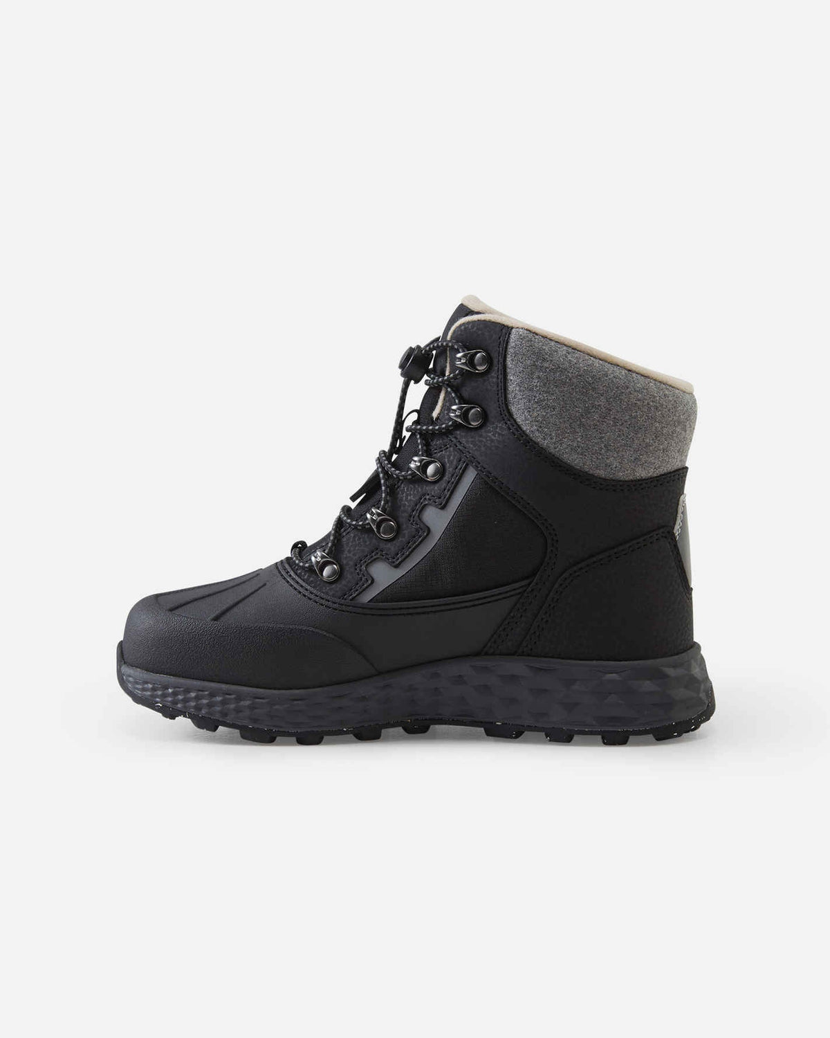 Bottes d'hiver Reima Hallava Lace ReimaTec pour enfants, noires – Vue Packshot 2