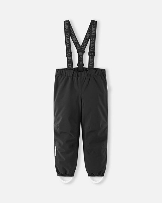 Pantalones impermeables Reima Hauskin ReimaTec para niños, negros – Foto del producto (parte delantera)