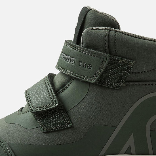 Reima Hiivin Thyme Green – Detail: Velcro Closure
