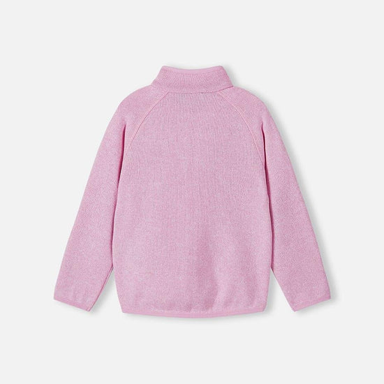 Reima Hopper Kids' Light Heather Fleece Jacket (Back View)
