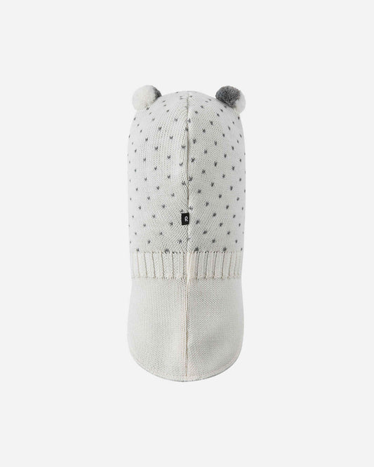 Reima Ilmeet Children's Beanie in White – Back View