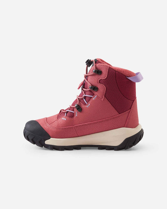 Reima Kulkuri Frost ReimaTec Winter Boots for Kids, Red Clay – Packshot View 3