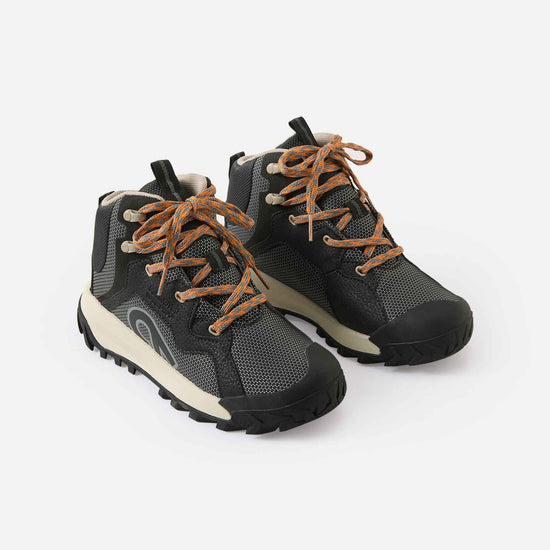 Reima Kulkuri Mid ReimaTec Hiking Shoes for Kids, Black – Packshot 3