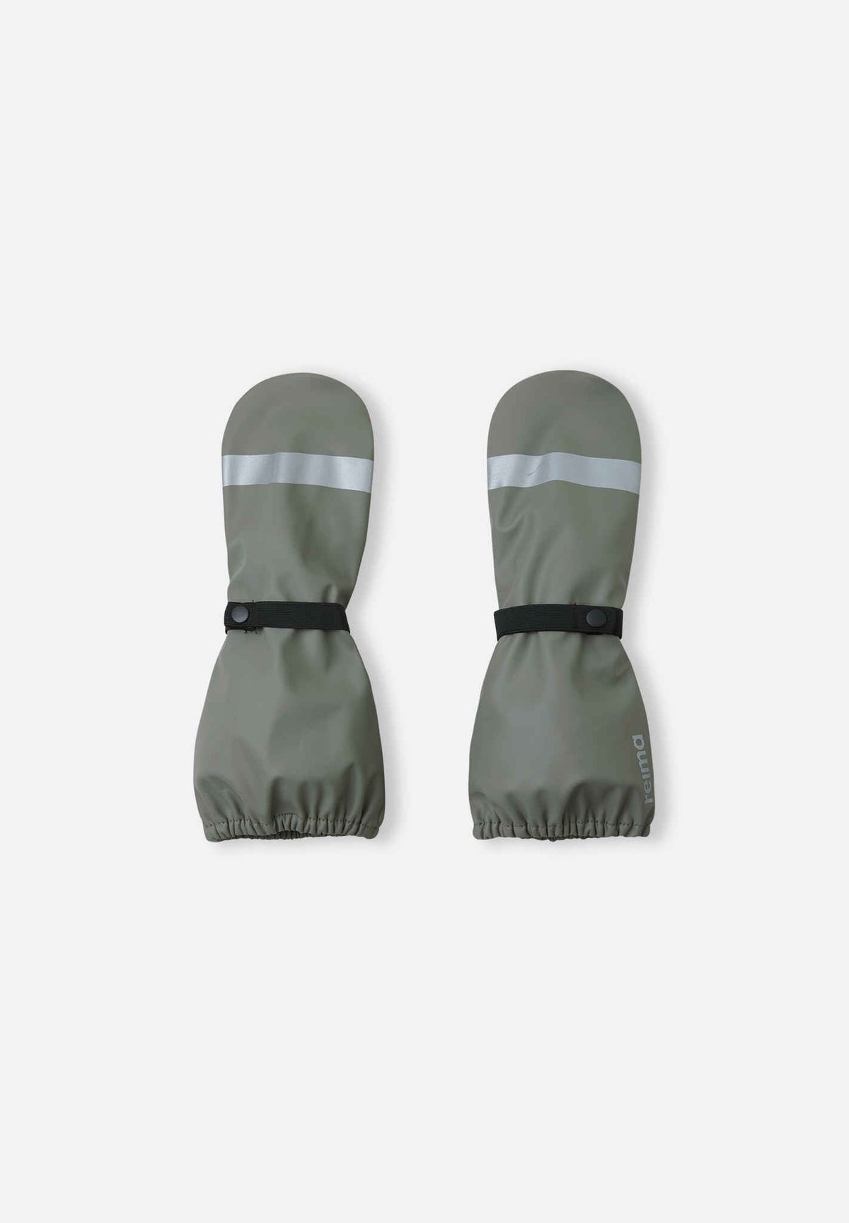 Moufles de pluie Reima Kura pour enfants, gris-vert – Photo de présentation (face avant)