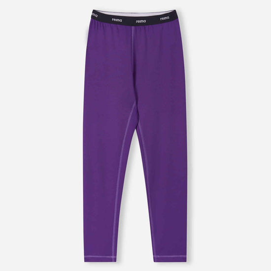 Conjunto de ropa interior técnica Reima Lampo Seawool para niños – Plum Purple