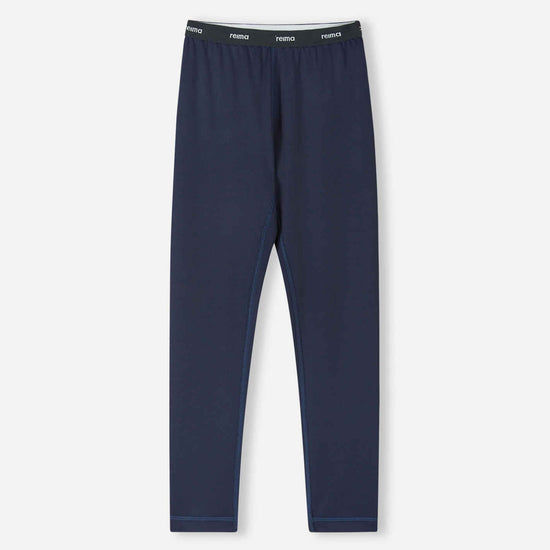 Conjunto de ropa interior técnica Reima Lampo Seawool para niños – Azul marino