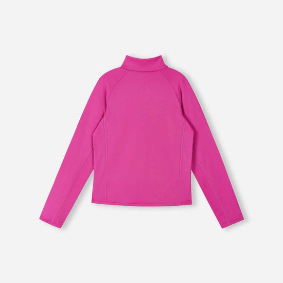 Reima Meriol Seawool fleecetrui voor kinderen – Fuchsia – Aanzicht 2