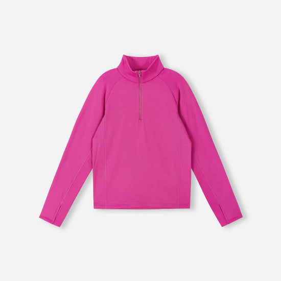 Reima Meriol Seawool fleecetrui voor kinderen – Fuchsia – Afbeelding 1