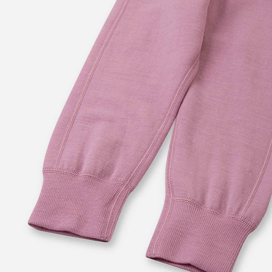 Reima Misam Merino Wool Pants for Kids – Gray Pink – View 4