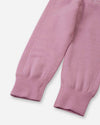 Reima Misam Merino Wool Pants for Kids – Gray Pink – View 4