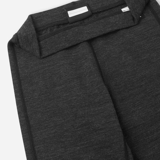 Reima Misam Merino Wool Pants for Kids – Black Melange – View 3