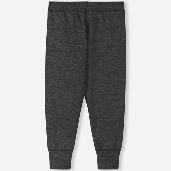 Reima Misam Merino Wool Pants for Kids – Black Melange – View 2