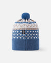 Gorro Reima Moomin Flinga para niños pequeños, color Blue Ocean – Vista lateral del packshot