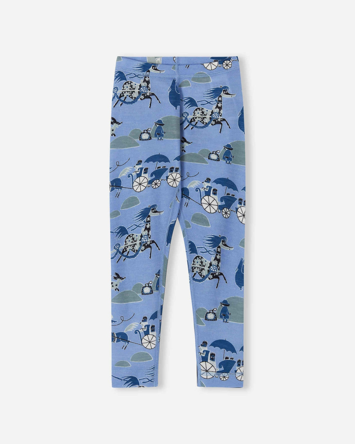 Ensemble de sous-vêtements fonctionnels Reima Moomin Trivsam pour tout-petits, couleur Airy Blue – Détails du produit