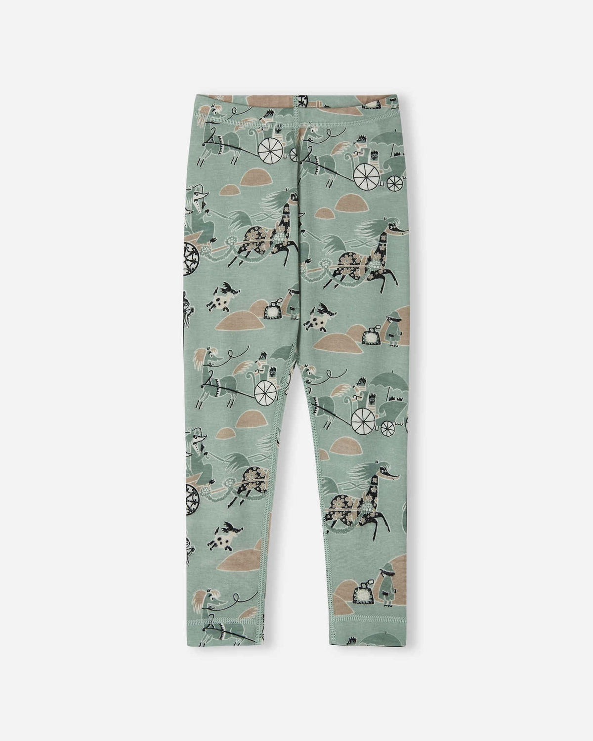 Ensemble de sous-vêtements fonctionnels Reima Moomin Trivsam pour tout-petits, Airy Green – Détails du produit