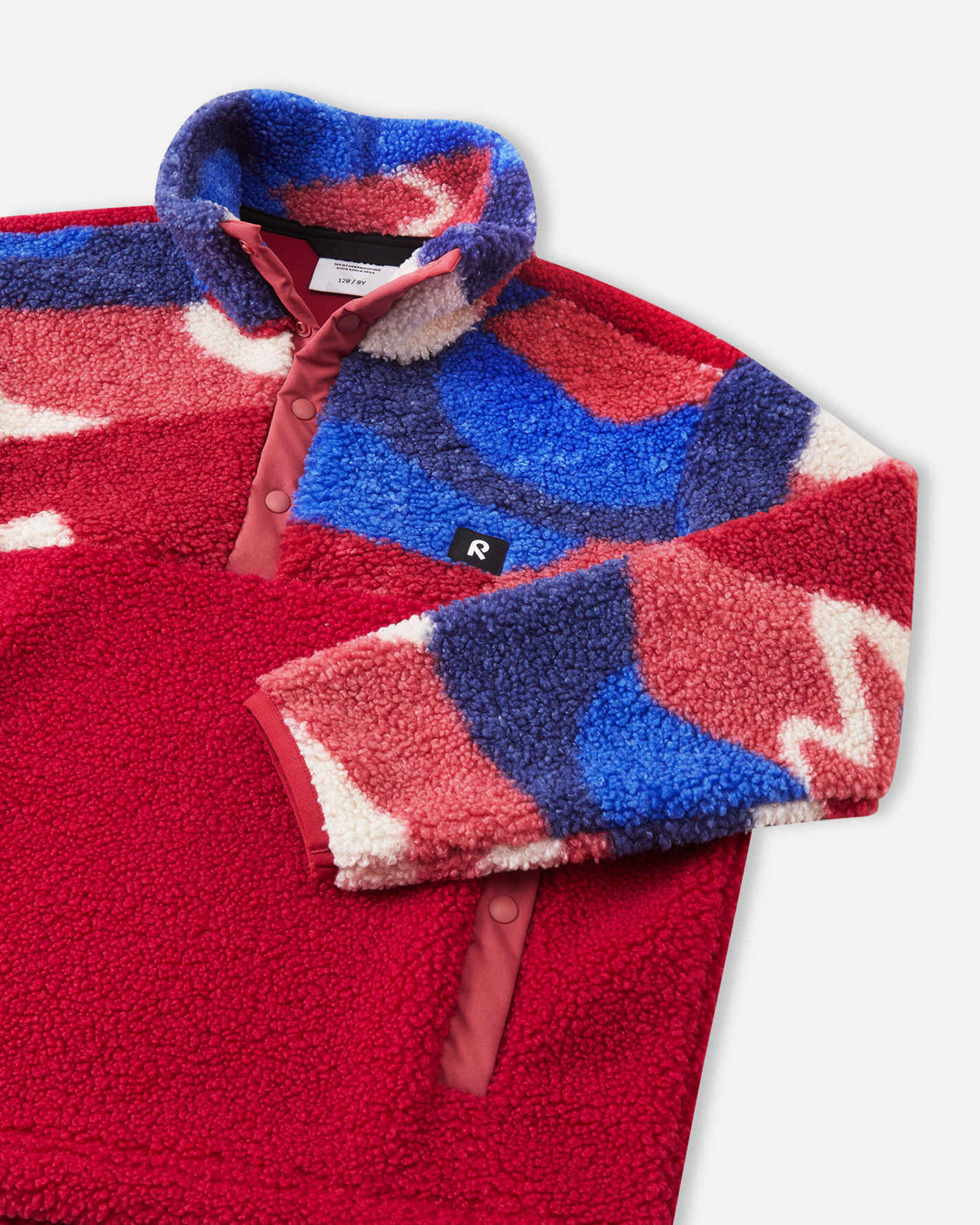 Reima Muhku Cranberry – Detalle del tejido 1