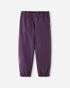 Pantalones softshell Reima Oikotie para niños – Morado oscuro
