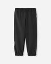 Pantalones softshell Reima Oikotie para niños – Negro