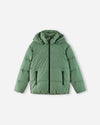 Reima Paimio Daunenjacke Kinder Green Clay Ansicht 1