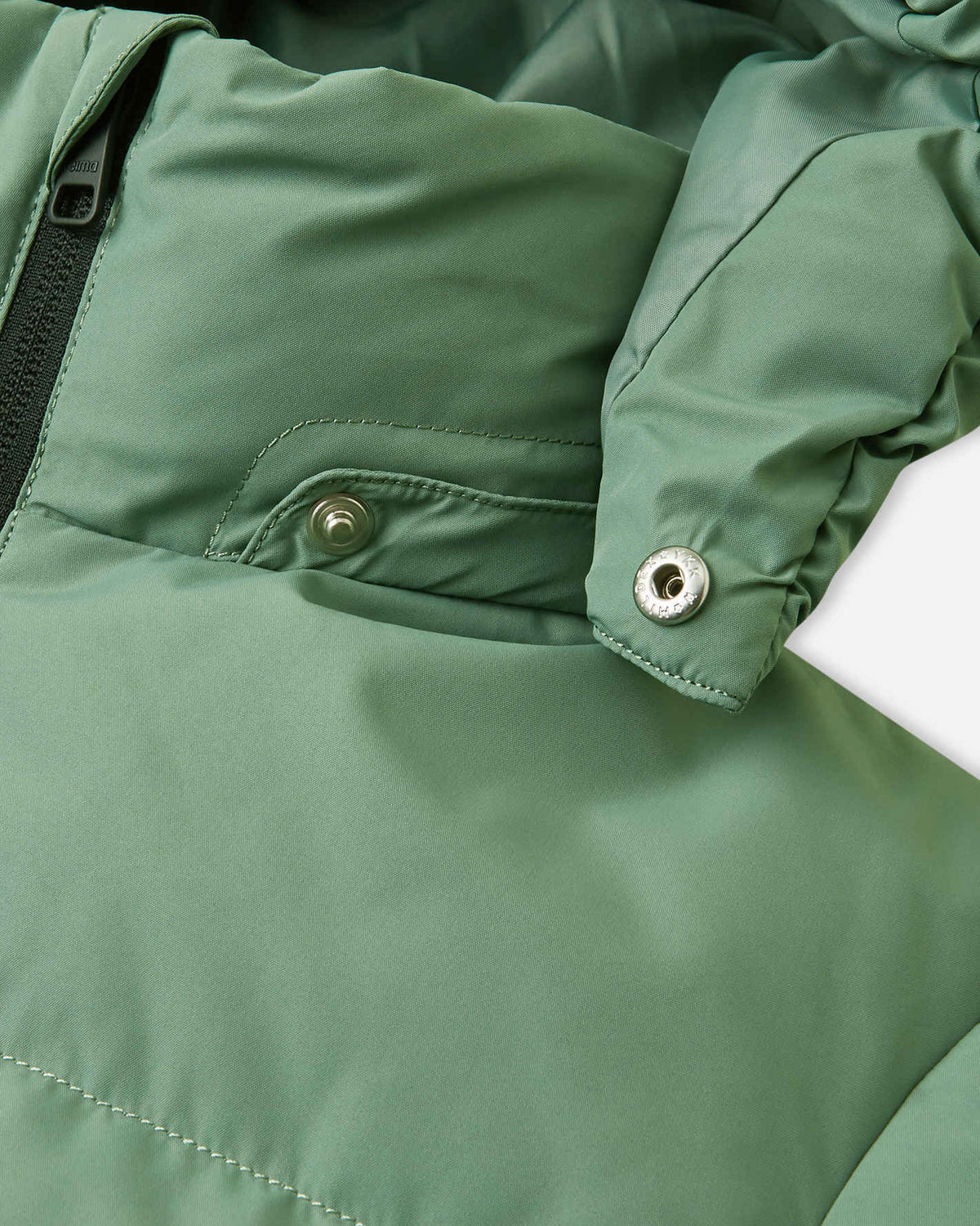 Reima Paimio Daunenjacke Kinder Green Clay Ansicht 10