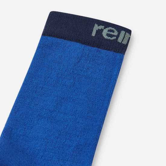Reima Parit wollen sokken voor kinderen, set van 2, marineblauw – Materiaaldetails
