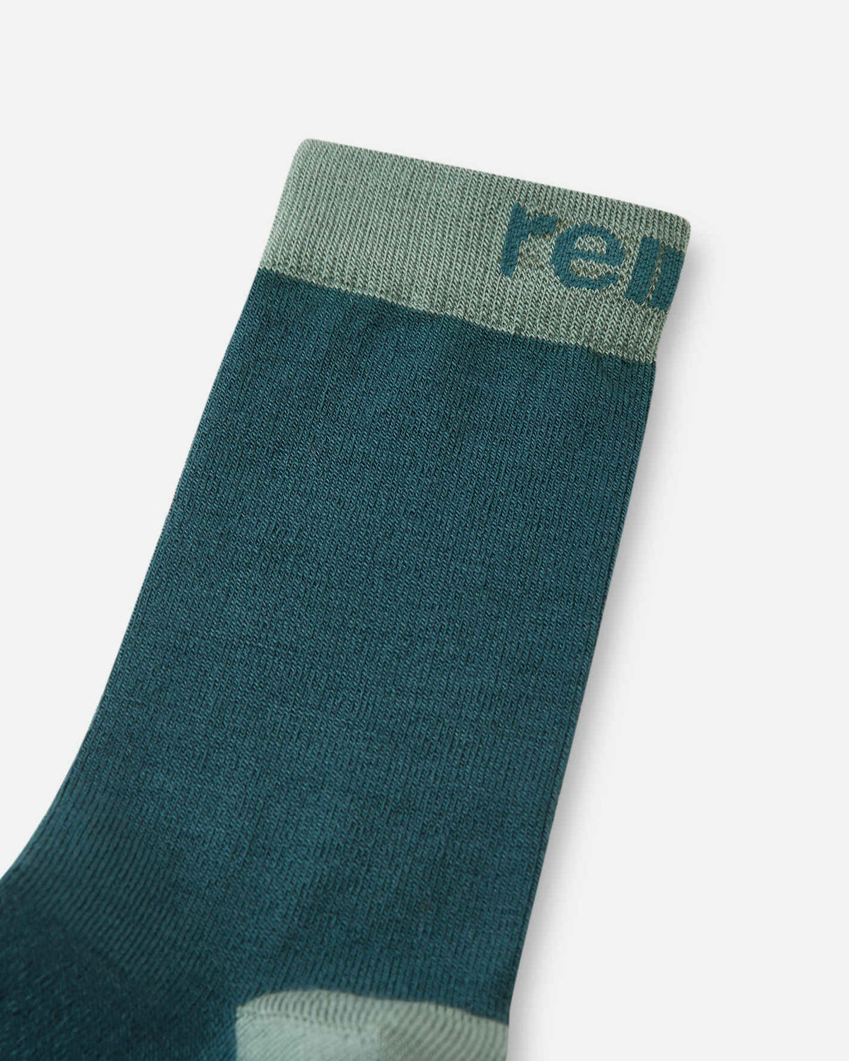 Reima Parit wollen sokken voor kinderen, set van 2, Dark Teal – Materiaaldetails
