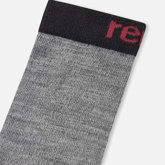 Reima Parit wollen sokken voor kinderen, set van 2, zwart – Materiaaldetails