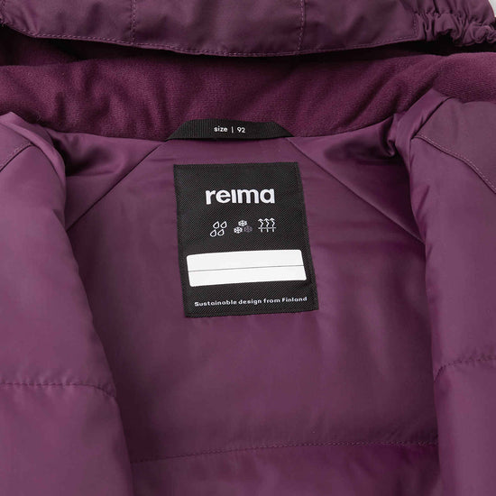 Reima Puhuri ReimaTec sneeuwpak voor peuters - Dieppaars - Afbeelding 8