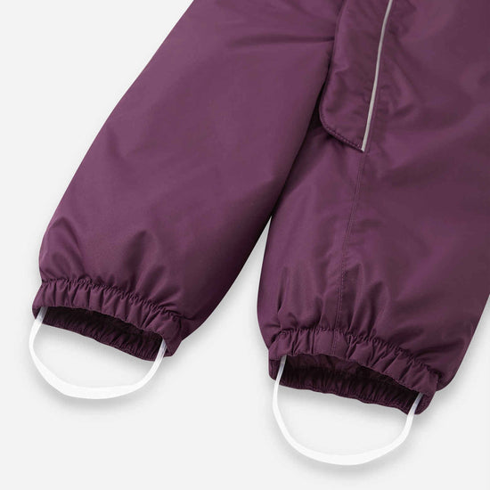 Combinaison de neige Reima Puhuri ReimaTec pour tout-petits - Deep purple - Vue 5