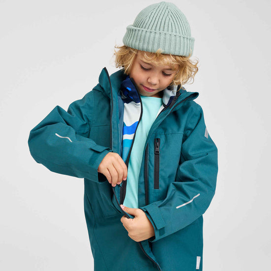 Chaqueta Reima Saarela ReimaTec Shell para niños - Chaquetas impermeables en PeakStyle