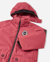 Reima Sevetti ReimaTec Children's Transition Overall, Red Clay – Product Details: Hood