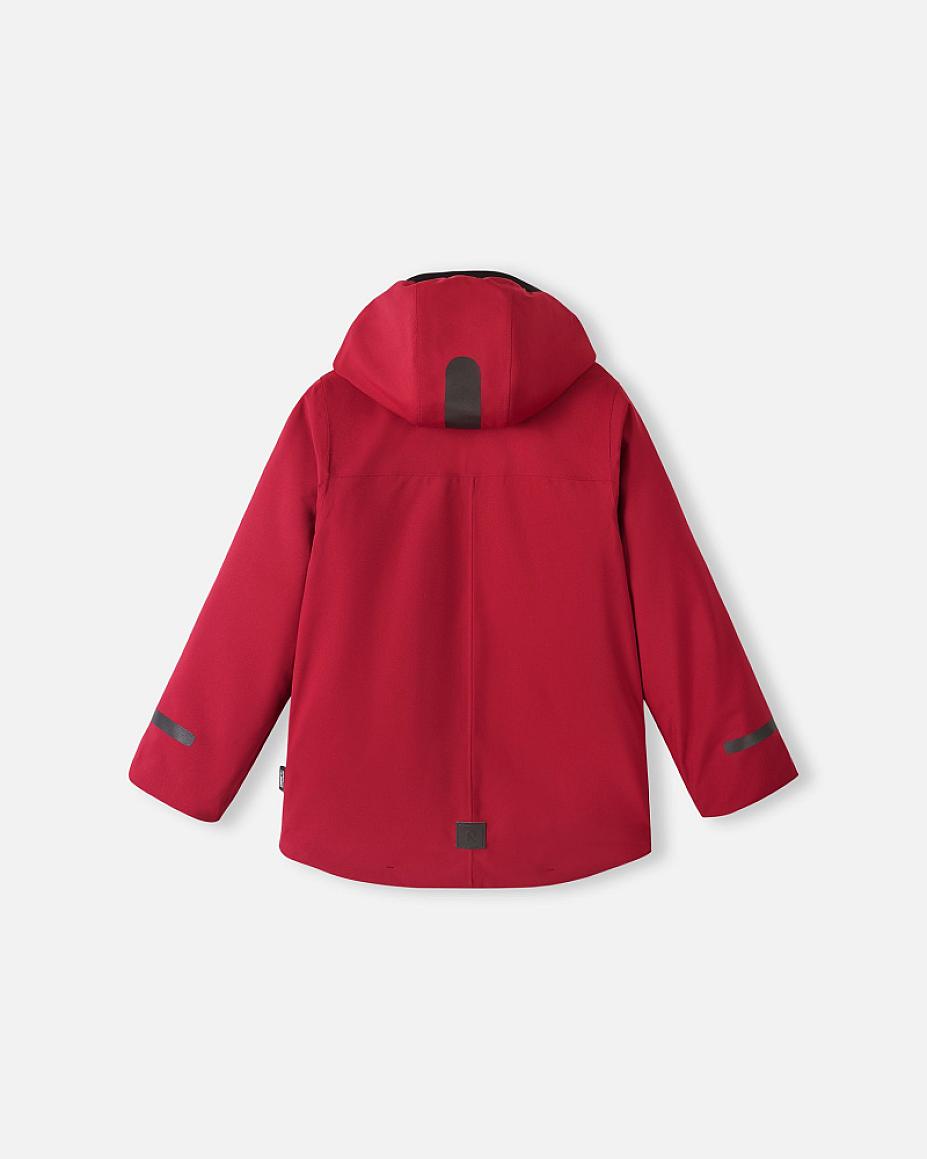 Giacca invernale Reima Syddi ReimaTec 3 in 1 per bambini, colore Cranberry – Foto del prodotto, vista 2