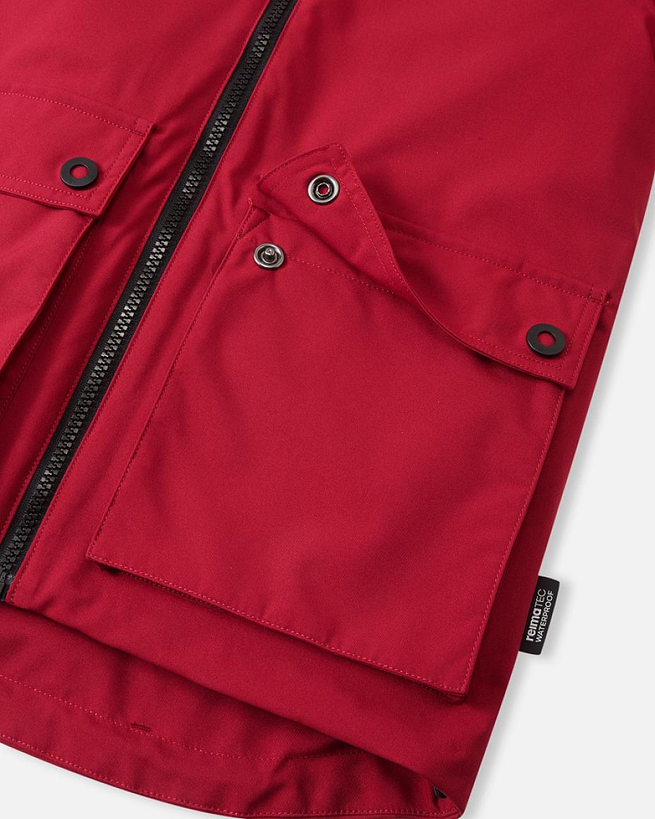 Giacca invernale Reima Syddi ReimaTec 3 in 1 per bambini, colore Cranberry – Immagine del prodotto 7