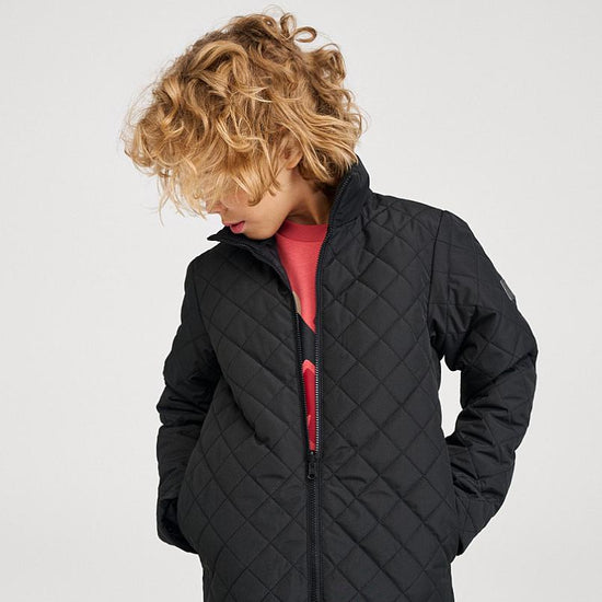 Giacca invernale 3 in 1 Reima Syddi ReimaTec per bambini, colore Cranberry – Foto in studio: giacca interna