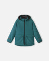 Giacca invernale Reima Syddi ReimaTec 3 in 1 per bambini, colore Dark Teal – Foto del prodotto (lato anteriore)