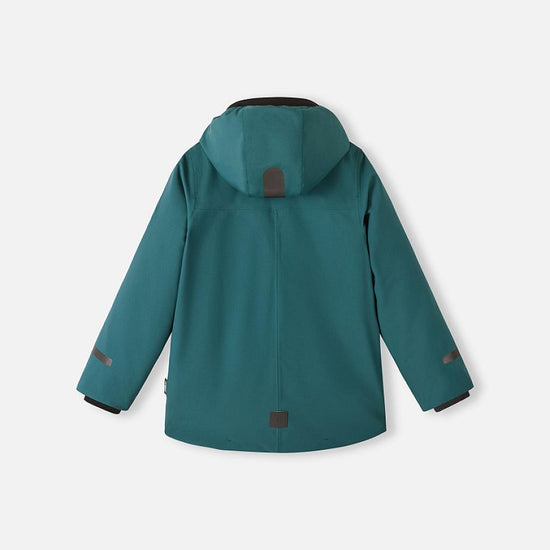 Giacca invernale Reima Syddi ReimaTec 3 in 1 per bambini, colore Dark Teal – Vista Packshot 3