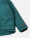 Reima Syddi ReimaTec 3-in-1 winterjas voor kinderen, Dark Teal – Packshot-afbeelding 7