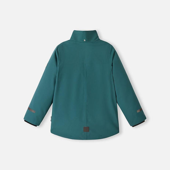 Reima Syddi ReimaTec 3-in-1 winterjas voor kinderen, Dark Teal – Packshot, beeld 2