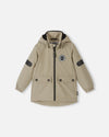 Reima Symppis ReimaTec tussenjas voor kinderen Earthy Beige – Packshot voorkant
