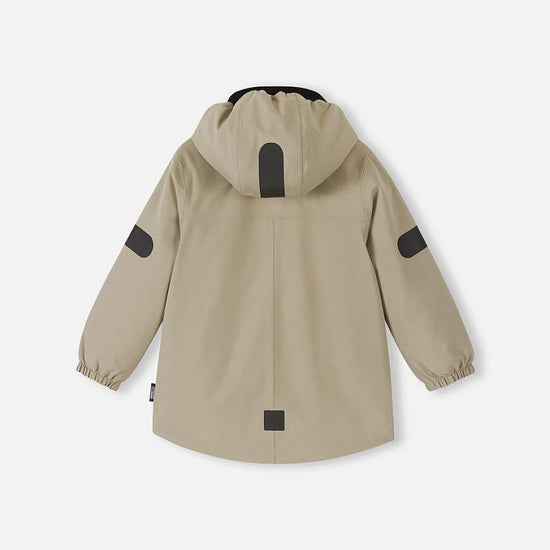 Reima Symppis ReimaTec tussenseizoenjasje voor kinderen Earthy Beige – Packshot achterkant 2