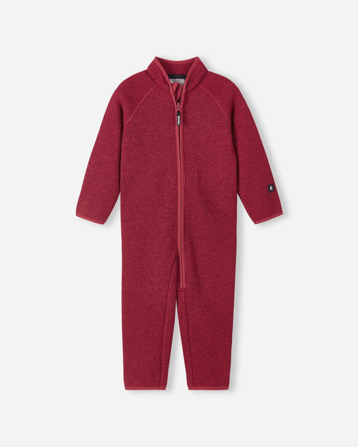 Mono de forro polar Reima Tahti para niños pequeños – Cranberry